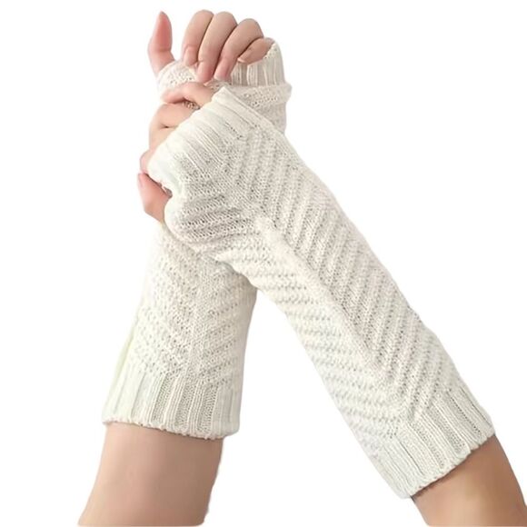 FINGERLESS BRAIDED GLOVES - Picture 1 of 2